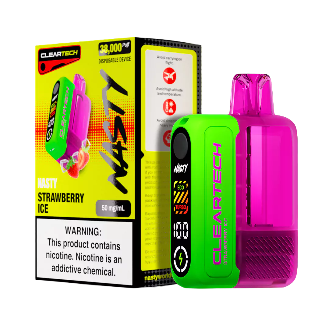 Nasty Cleartech 38k - Strawberry Ice 50mg