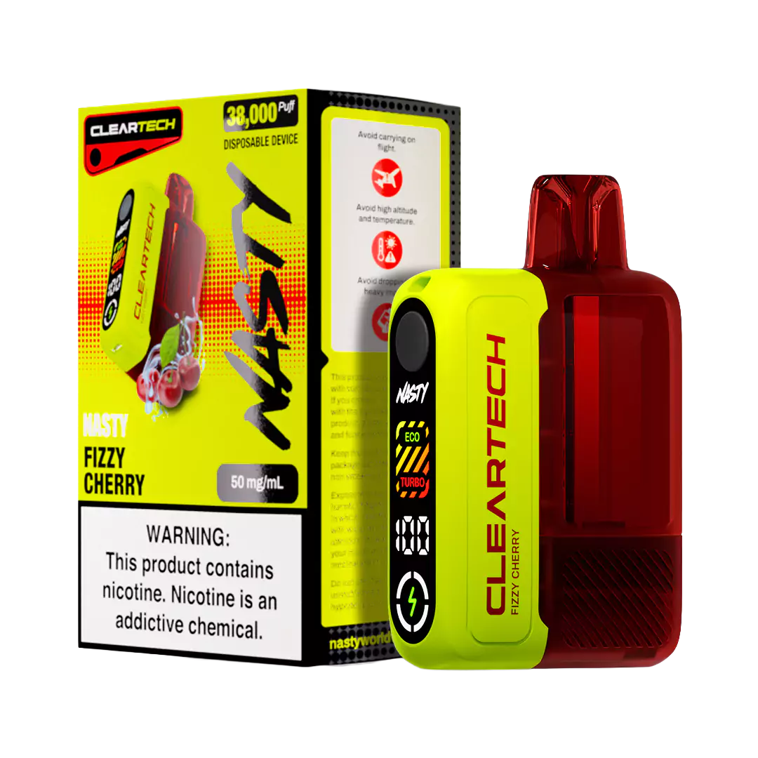 Nasty Cleartech 38k - Fizzy Cherry 50mg