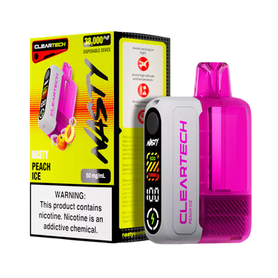 Nasty Cleartech 38k - Peach Ice 50mg