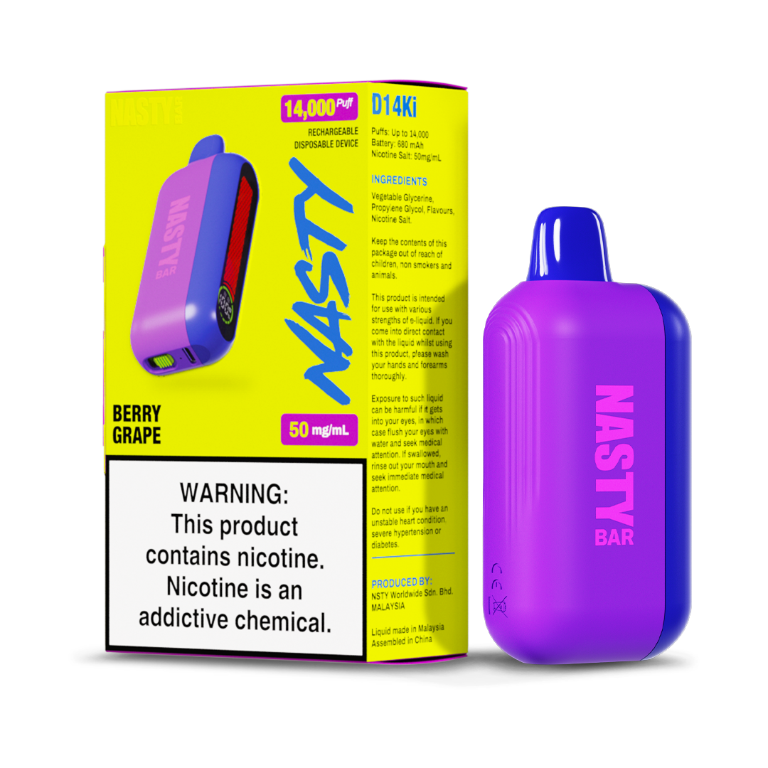 Nasty D14KI - Berry &amp; Grape