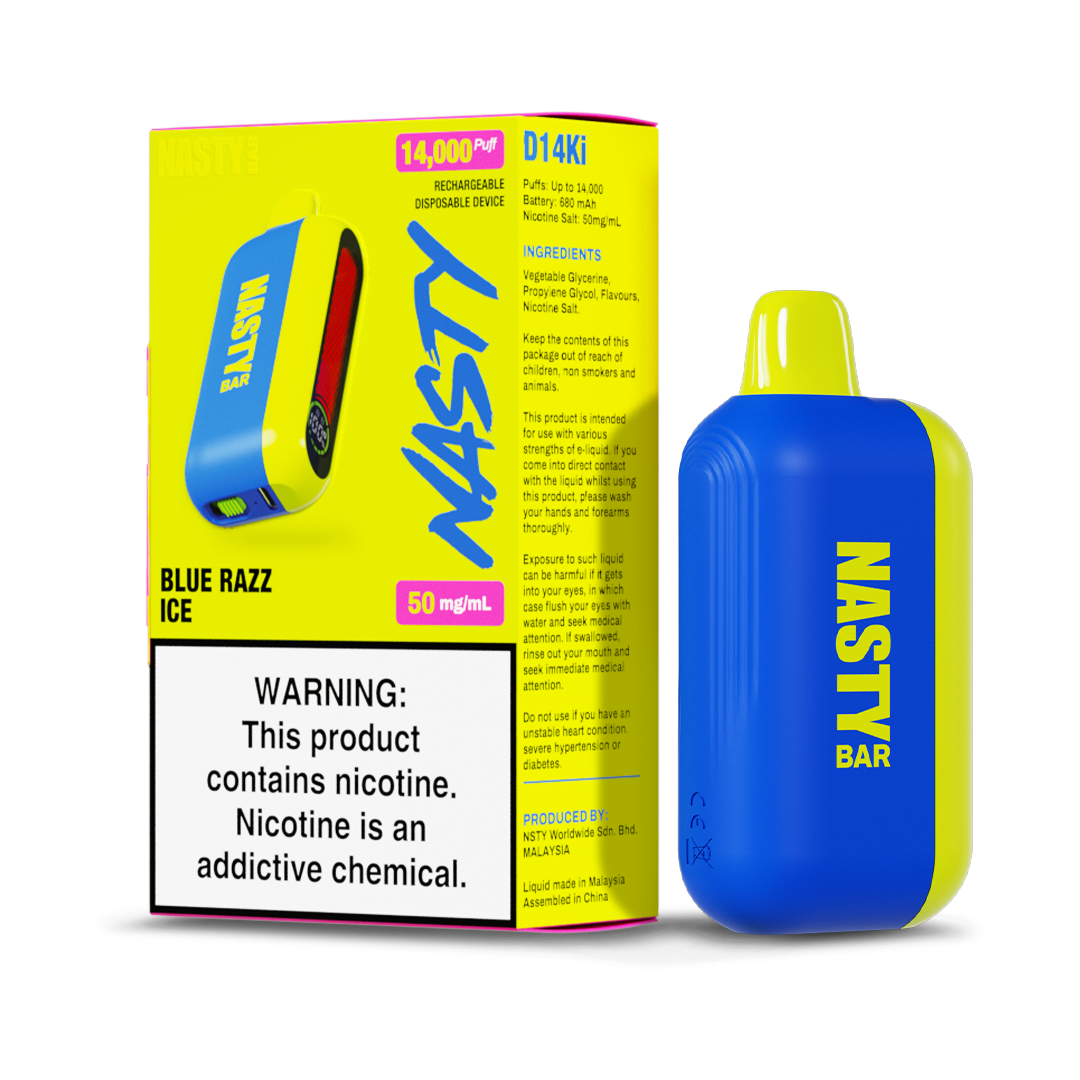 Nasty D14KI - Blue Razz