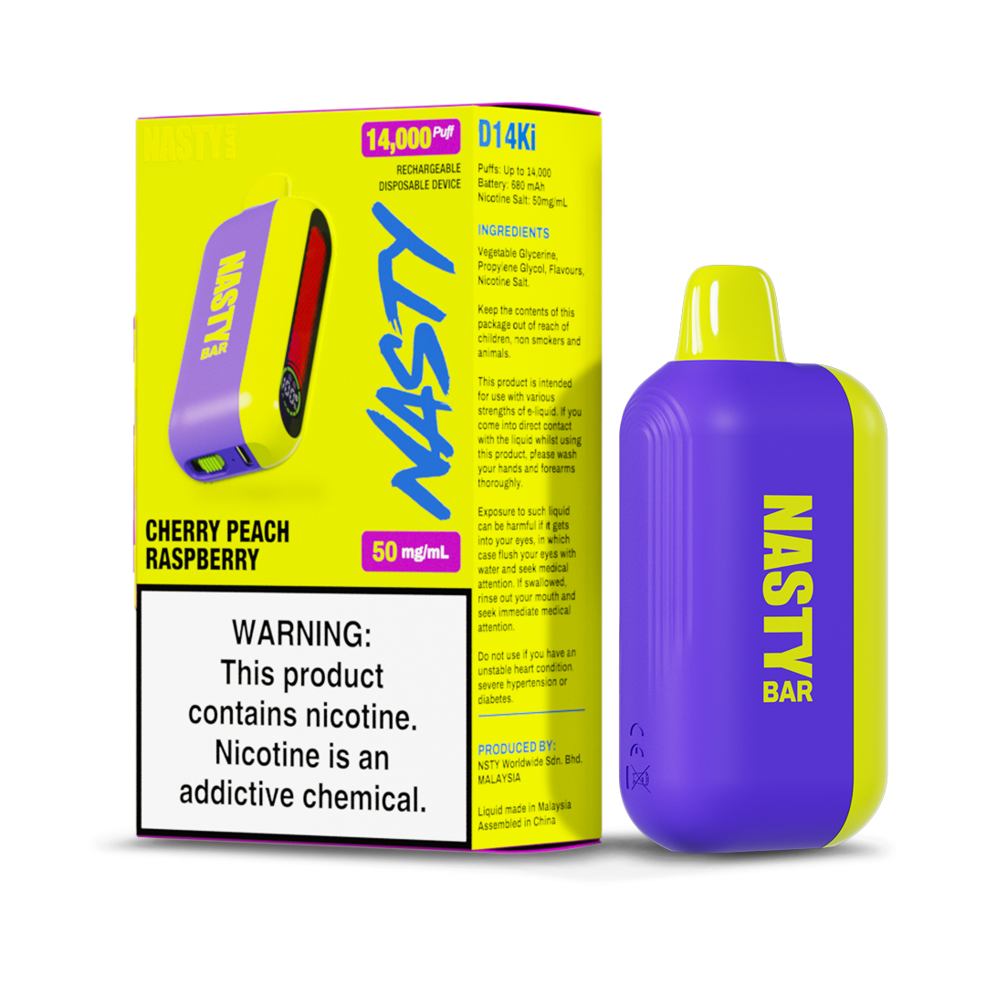 Nasty D14KI - Cherry Peach Raspberry