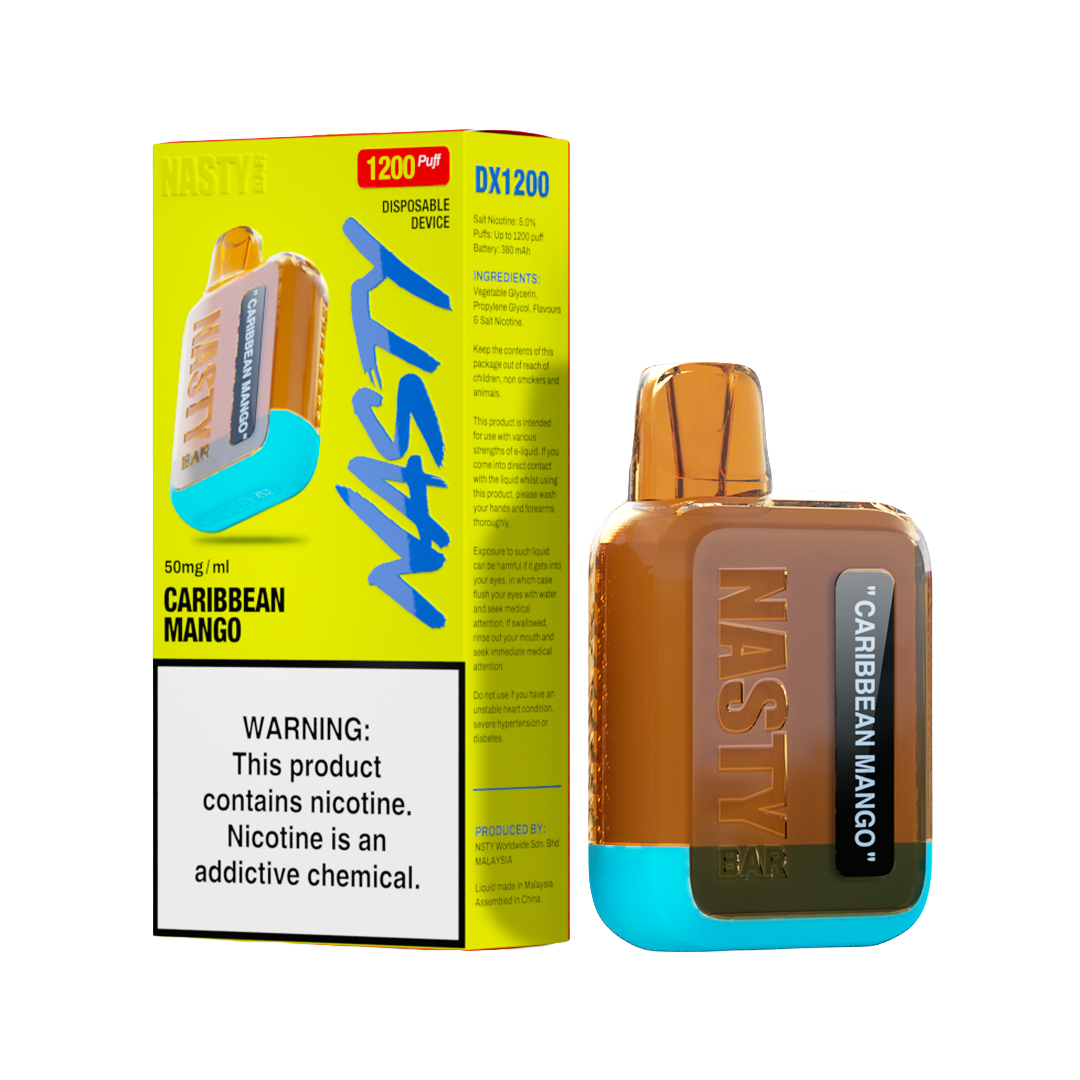 Nasty DX1.2K - Caribbean Mango - 50mg