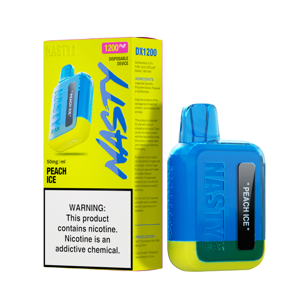 Nasty DX1.2K - Peach Ice - 50mg