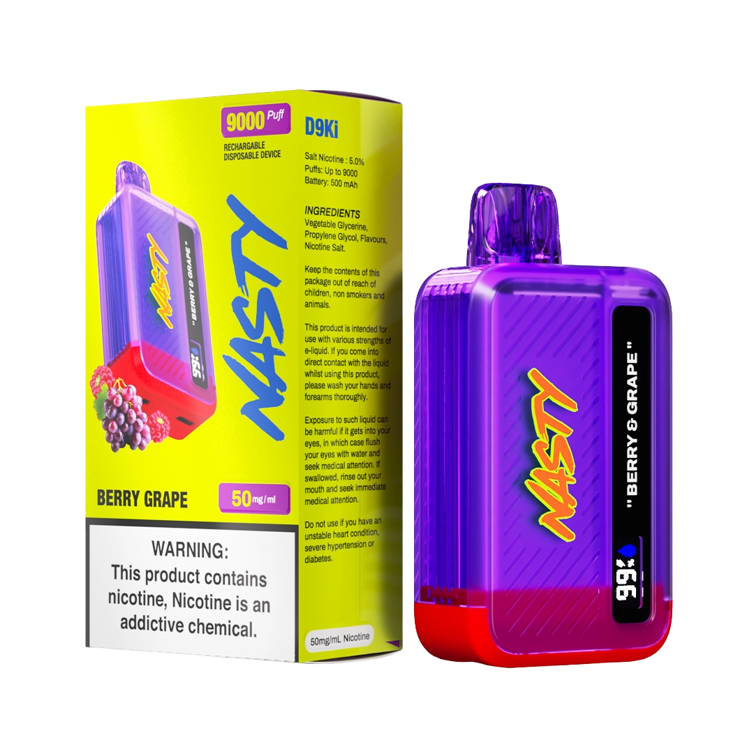 Nasty D9KI - Berry &amp; Grape 50mg