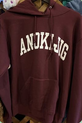 Maroon Anokijig Classic Hoodie
