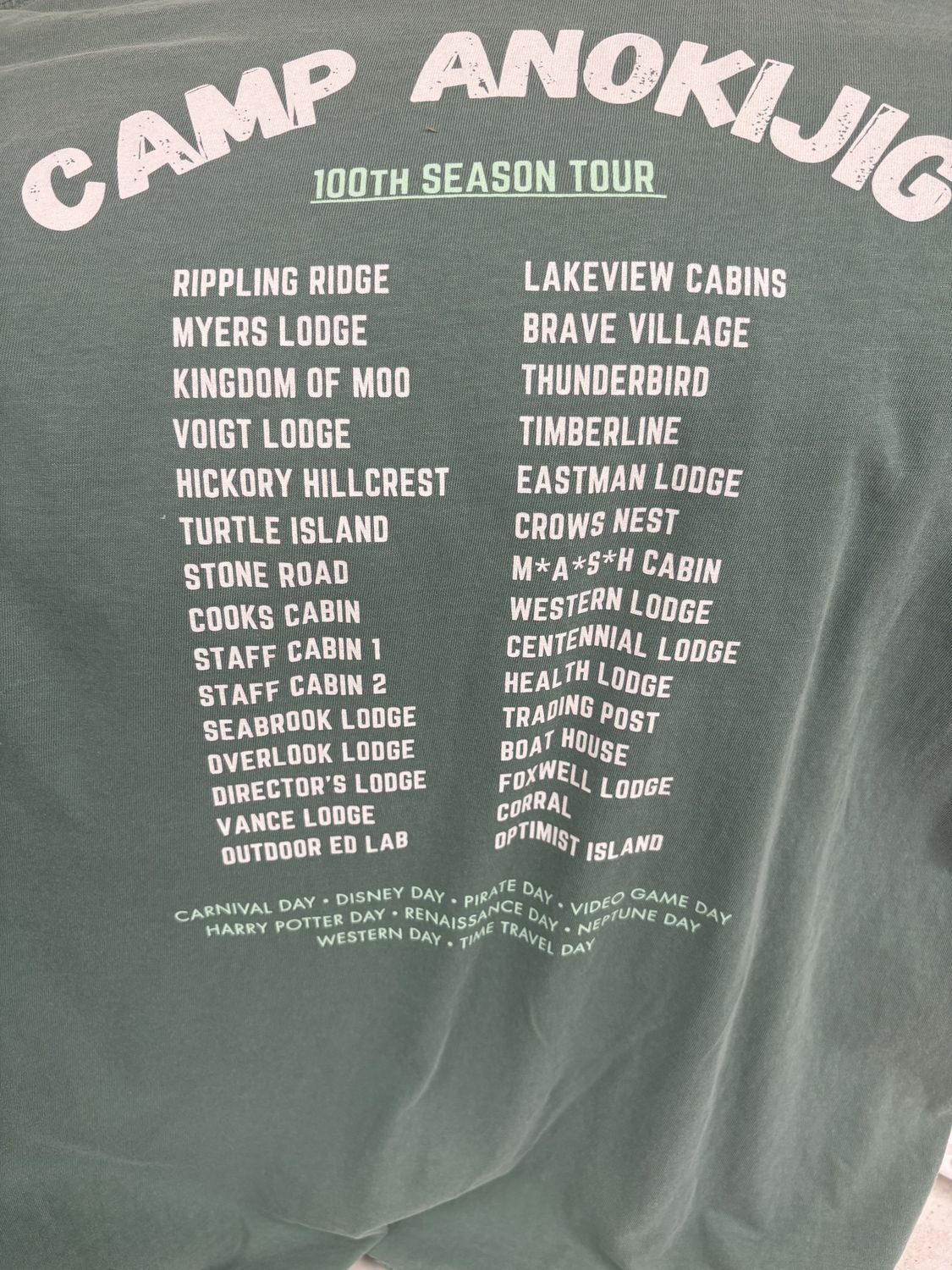 100th Season Tour Tee
