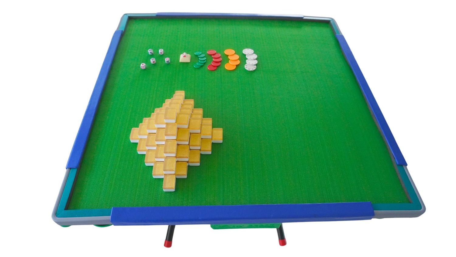 Mahjong Table and Tiles Set