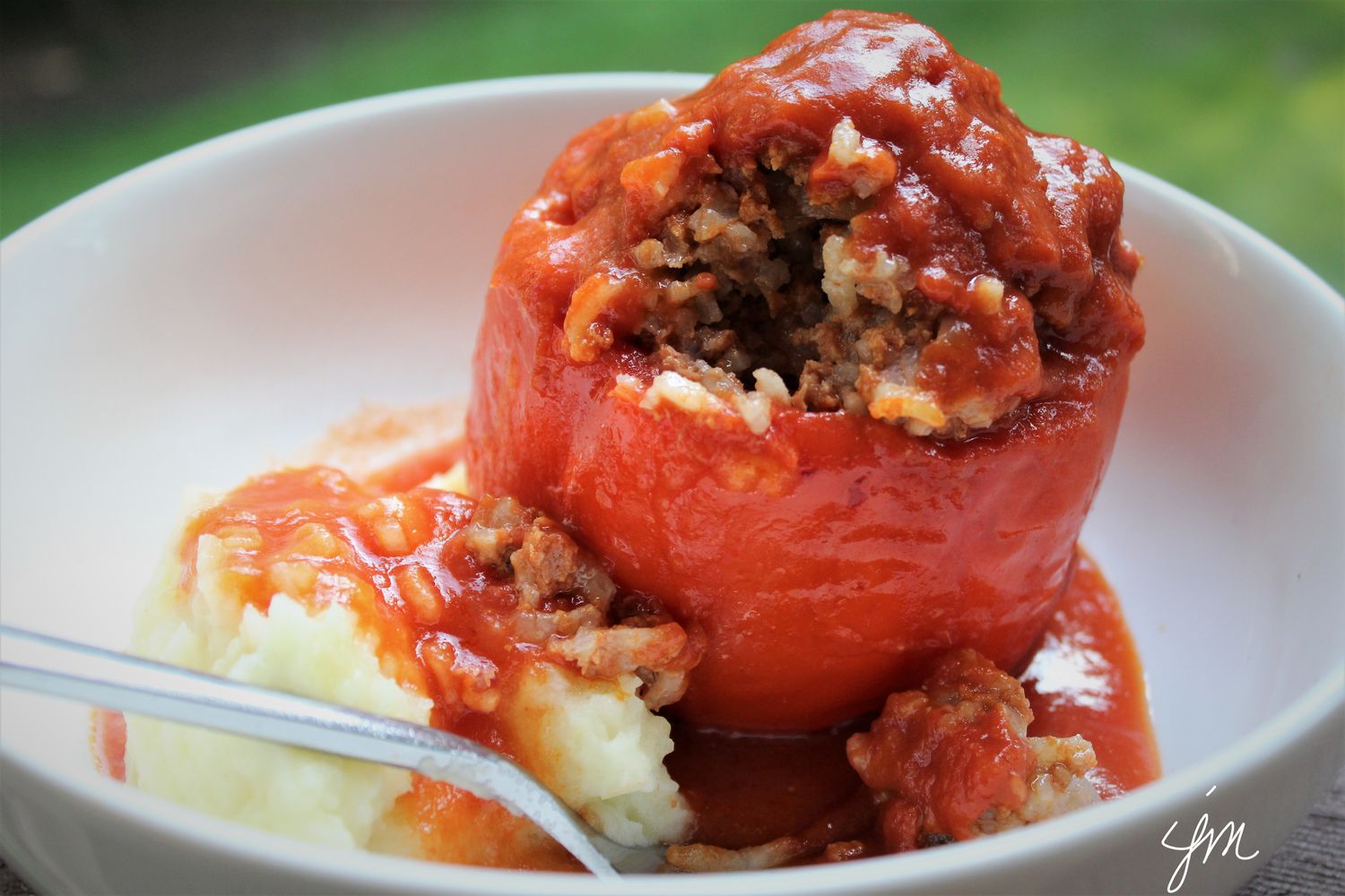 Croatian Stuffed Capsicum