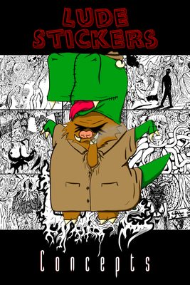 4&quot; Rex Hogz Dino- Detective Sticker