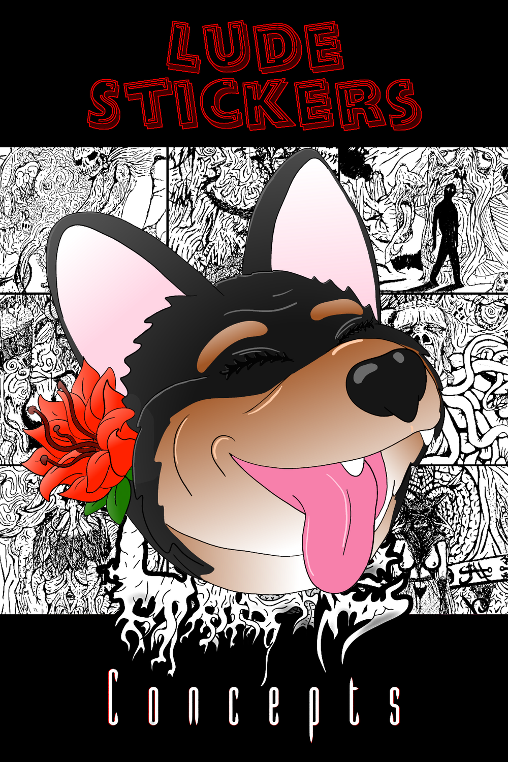 3&quot; Rizzled Muffin sticker