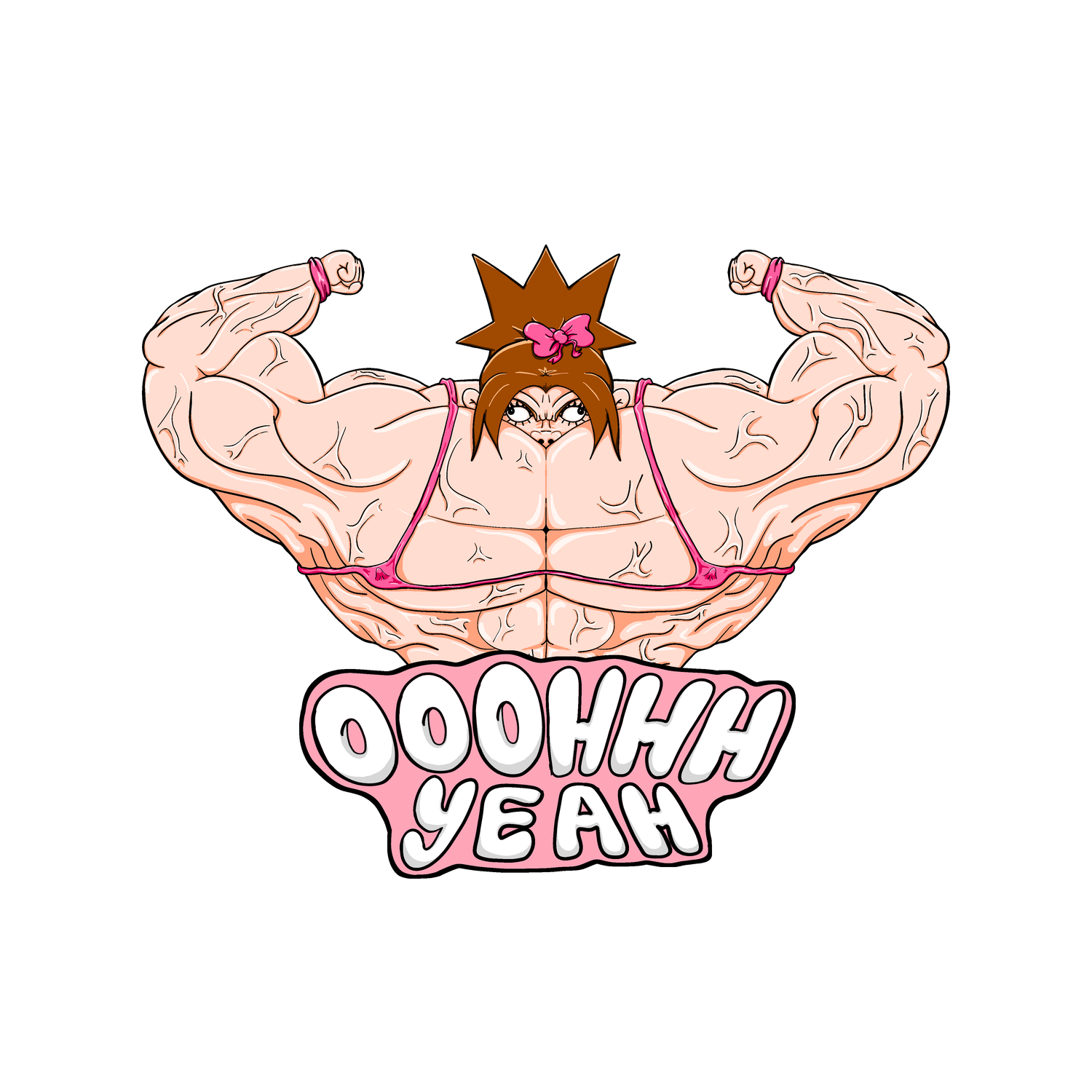 3&quot; Gym Flex Mommy Sticker