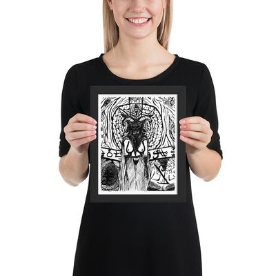 8" x 10" Ritual Framed poster