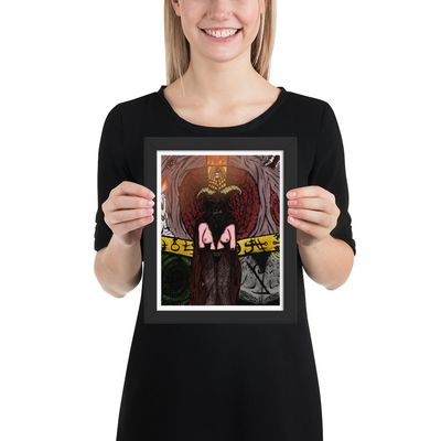 8" x 10" Ritual Colorized Framed poster