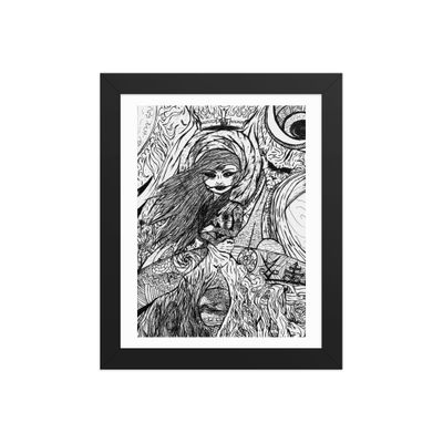 8" x 10" Shuduga Framed poster