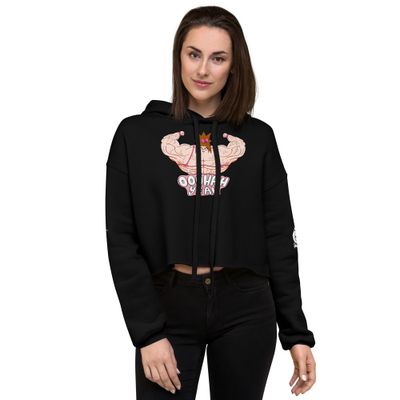 Muscle Mommy Queens Only Crop Hoodie [XL and 2XL OUT OF STOCK]