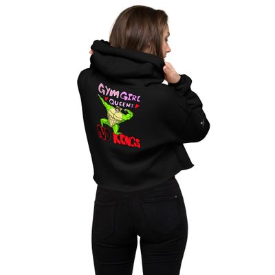 Muscle Mommy Queens Only Crop Hoodie [XL and 2XL OUT OF STOCK]
