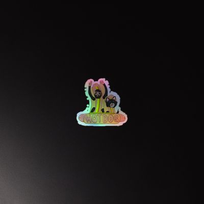 Glizzy Lord Holographic stickers