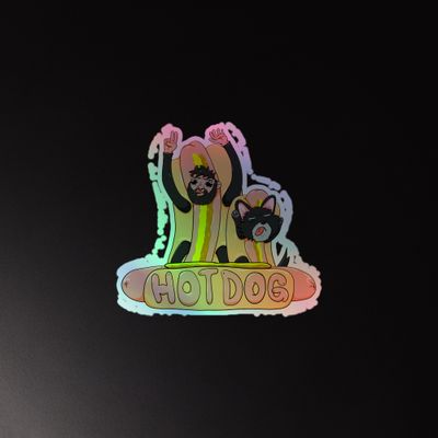 Glizzy Lord Holographic stickers