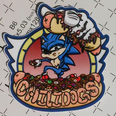3" Sonic Chilidogs Sticker