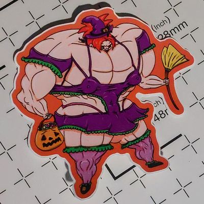 3" Spookie Mommy Sticker