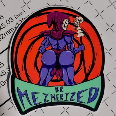 3" Be Mezmerized Sticker