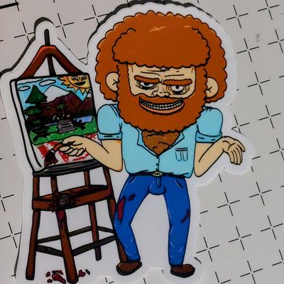 4" Happy Little Accidents Sticker