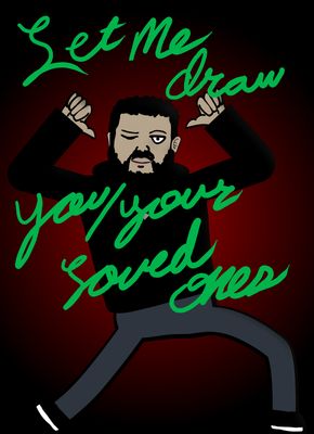 Custom Cartoon Portraits – Digitally Hand-Drawn Just for You!