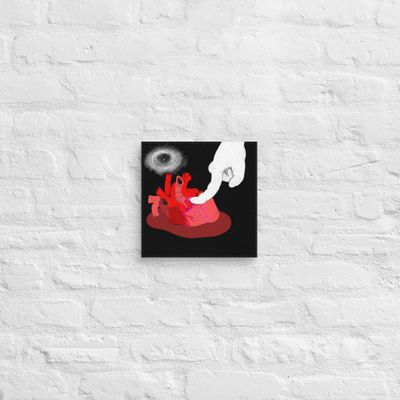 Aching Heart Canvas