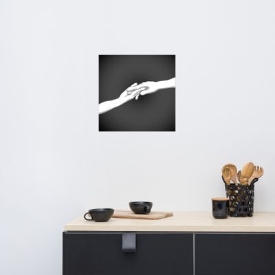 Yearning Connection Photo paper poster