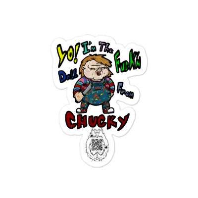 Yo I'm Chucky vinyl decals