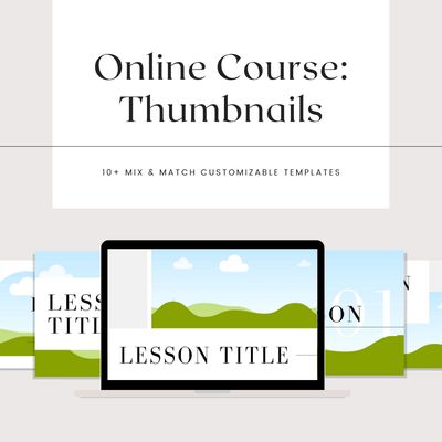 Online Course On How To Create Thumbnails