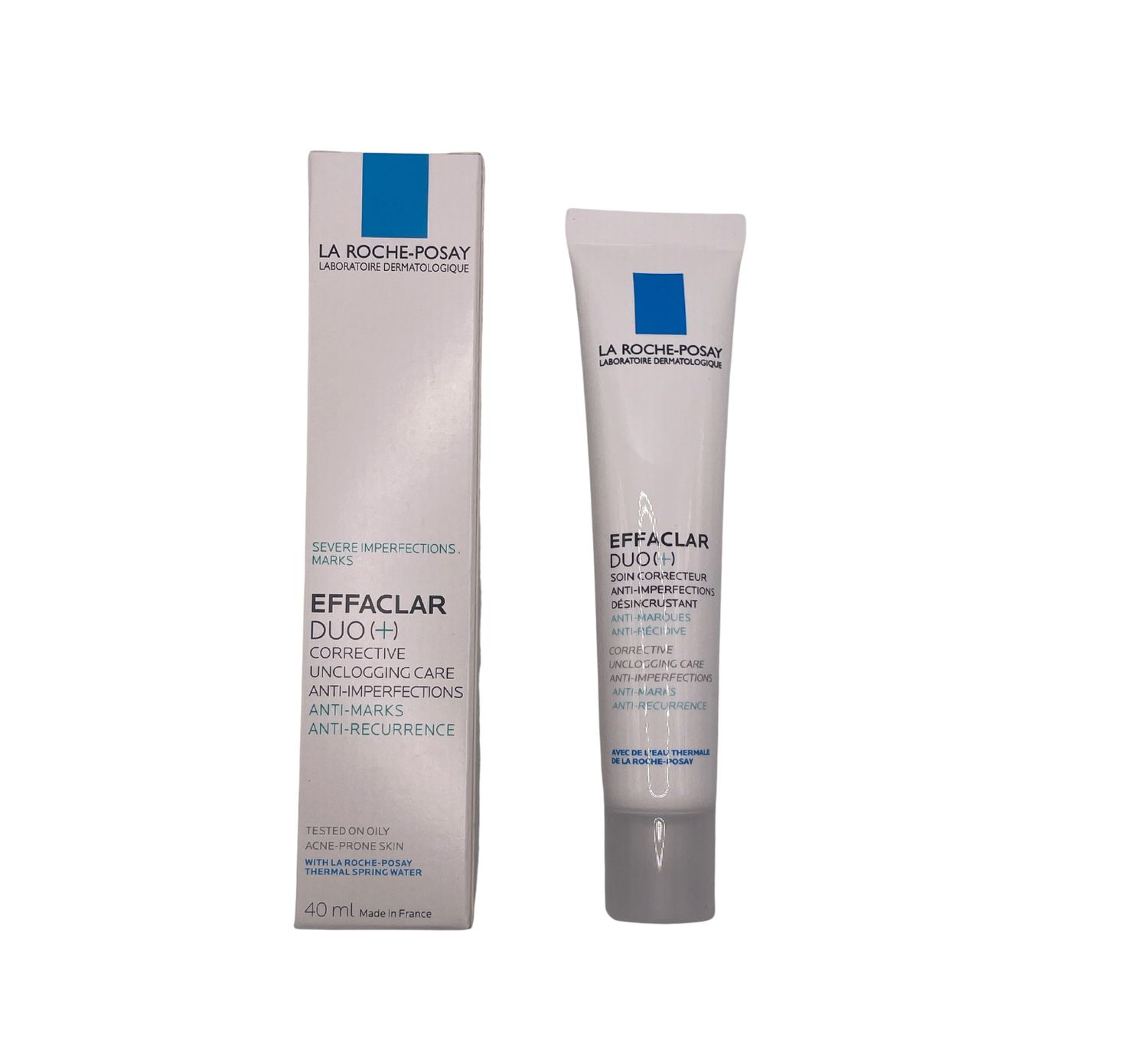 LA ROCHE-POSAY - EFFACLAR DOU(+) ACNE CREAM WITH PACK OPTIONS