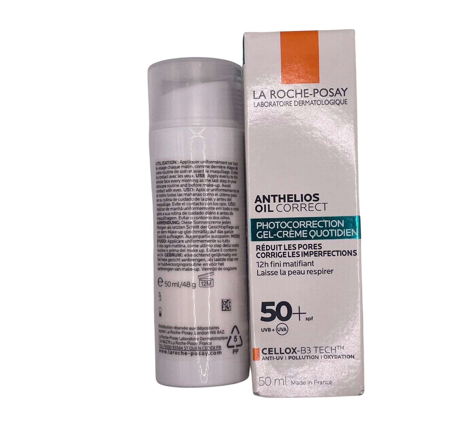LA ROCHE-POSAY - ANTHELIOS OIL CORRECT SPF 50+ WITH PACK OPTIONS