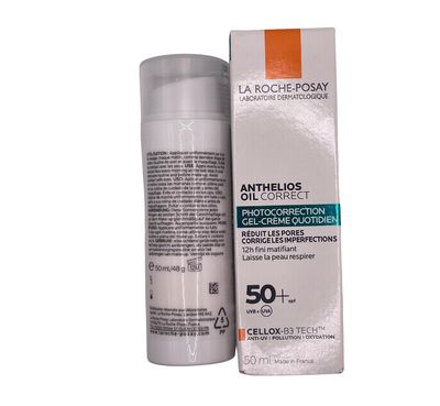 LA ROCHE-POSAY - ANTHELIOS OIL CORRECT SPF 50+ WITH PACK OPTIONS