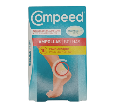 COMPEED MEDIUM BLISTERS SAVINGS PACK OF 10 UNITS