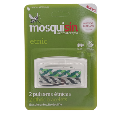 MOSQUISIN PULSERAS ETNIC 30 DÍAS