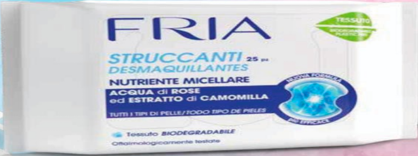 FRIA - MAKEUP REMOVER WIPES