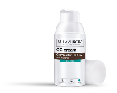 BELLA AURORA - CC CREAM SPF50+ OIL FREE