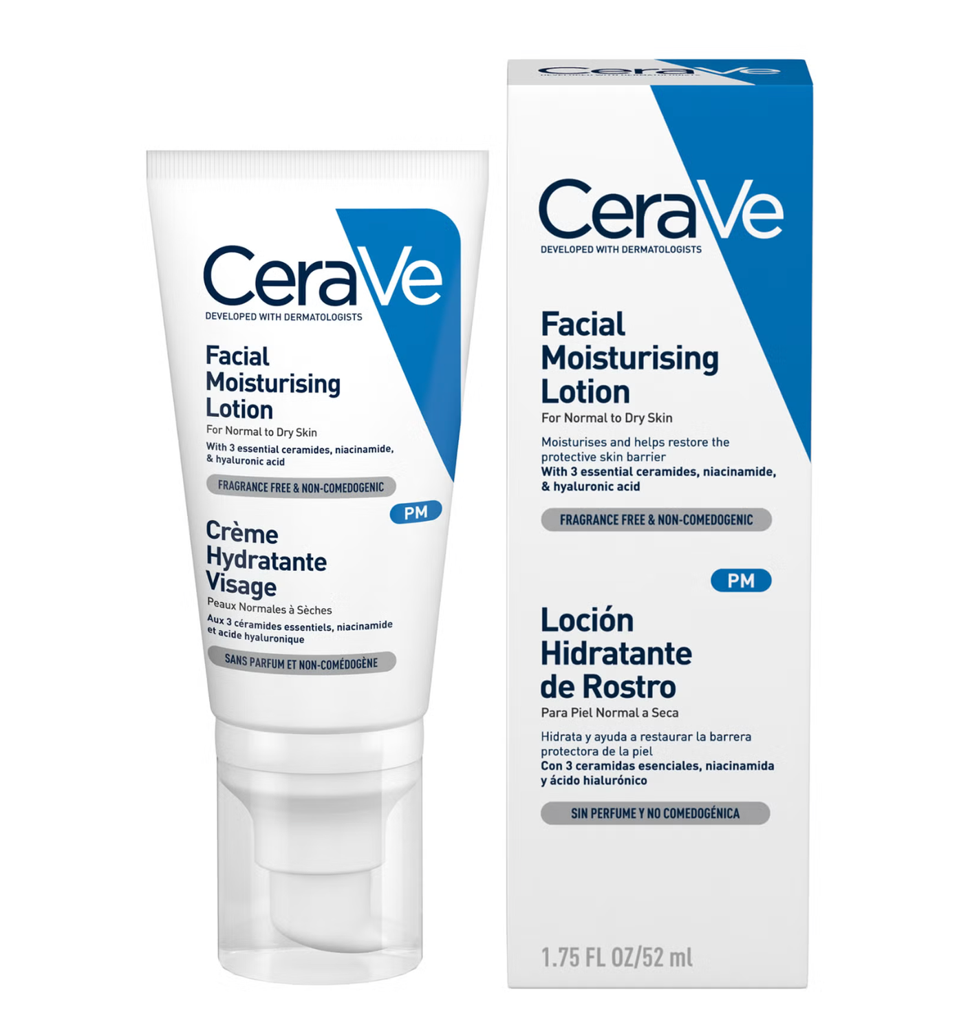 CERAVE - ULTRA-LIGHT FACIAL CARE, with pack option