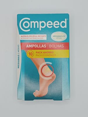 COMPEED AMPOLLAS MEDIANAS PACK AHORRO 10 UDES