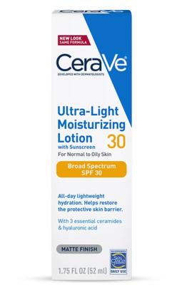CERAVE - ULTRA-LIGHT MOISTURIZING LOTION SPF 30 52ML