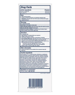 CERAVE - HYDRATING MINERAL SUNSCREEN SPF 50 FACE LOTION 75ML