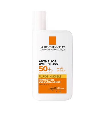 LA ROCHE-POSAY - Anthelios UVMune 400 Crema Solar Fluida Invisible Sense Perfum SPF 50+