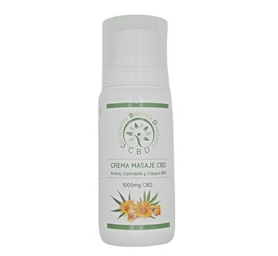 CREME DE MASSAGEM CBD E ARNICA BIO 100 ML