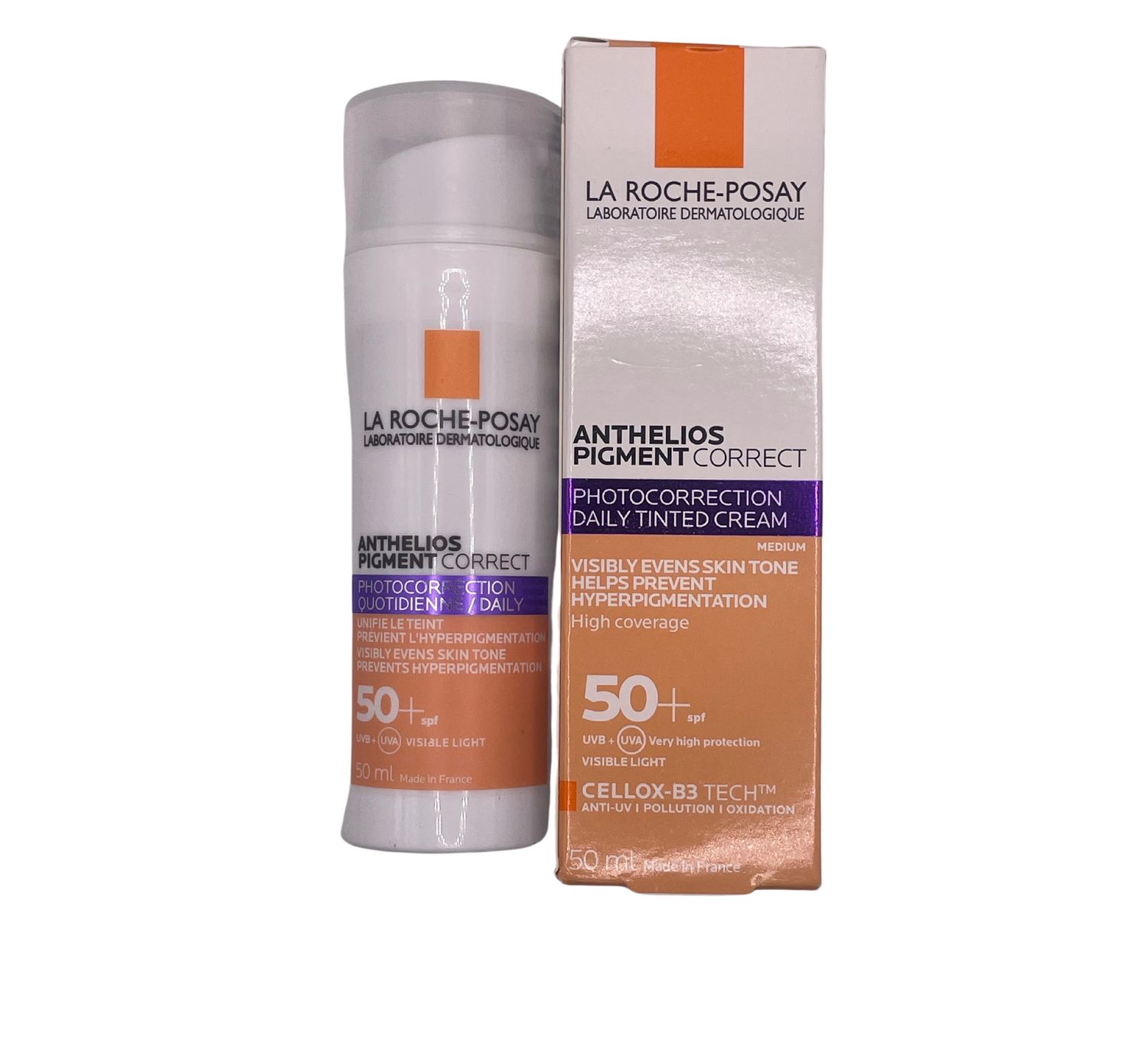 LA ROCHE-POSAY - ANTHELIOS PIGMENT CORRECT MEDIUM SPF 50+ WITH PACK OPTIONS