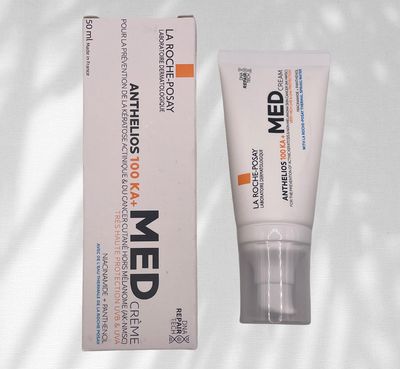 LA ROCHE-POSAY - Crema ANTHELIOS 100 KA+ MED CREME SPF 50+ con opción de Packs