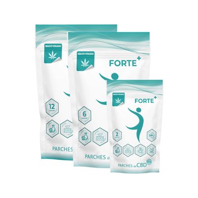 HEALTHY VITALIDAD® FORTE + - CBD PATCHES