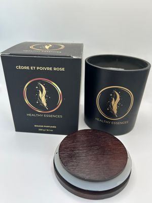 HEALTHY ESSENCES® - AROMATIC CANDLES - 230 g, 50+ hours