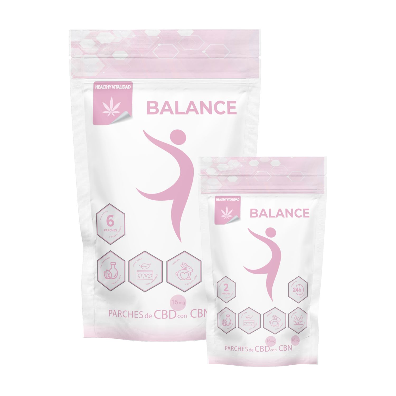 HEALTHY VITALIDAD® BALANCE - CBD AND CBN PATCHES